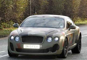 La Bentley camouflage de Balotelli