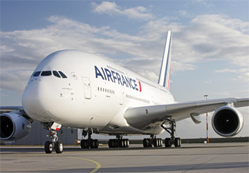 L'A380 d'Air France sur la ligne Abidjan-Paris décollera en avril 2014