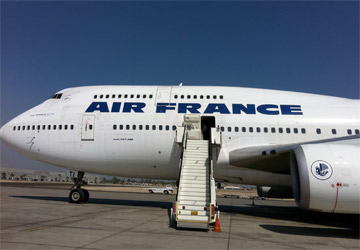 Un clandestin tombe en plein vol, l’avion d’Air France immobilisé à Niamey