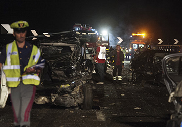 Italie: au moins 38 morts dans l'accident d'un car de pèlerins